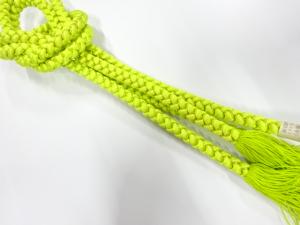 未使用品　正絹　手組帯締め